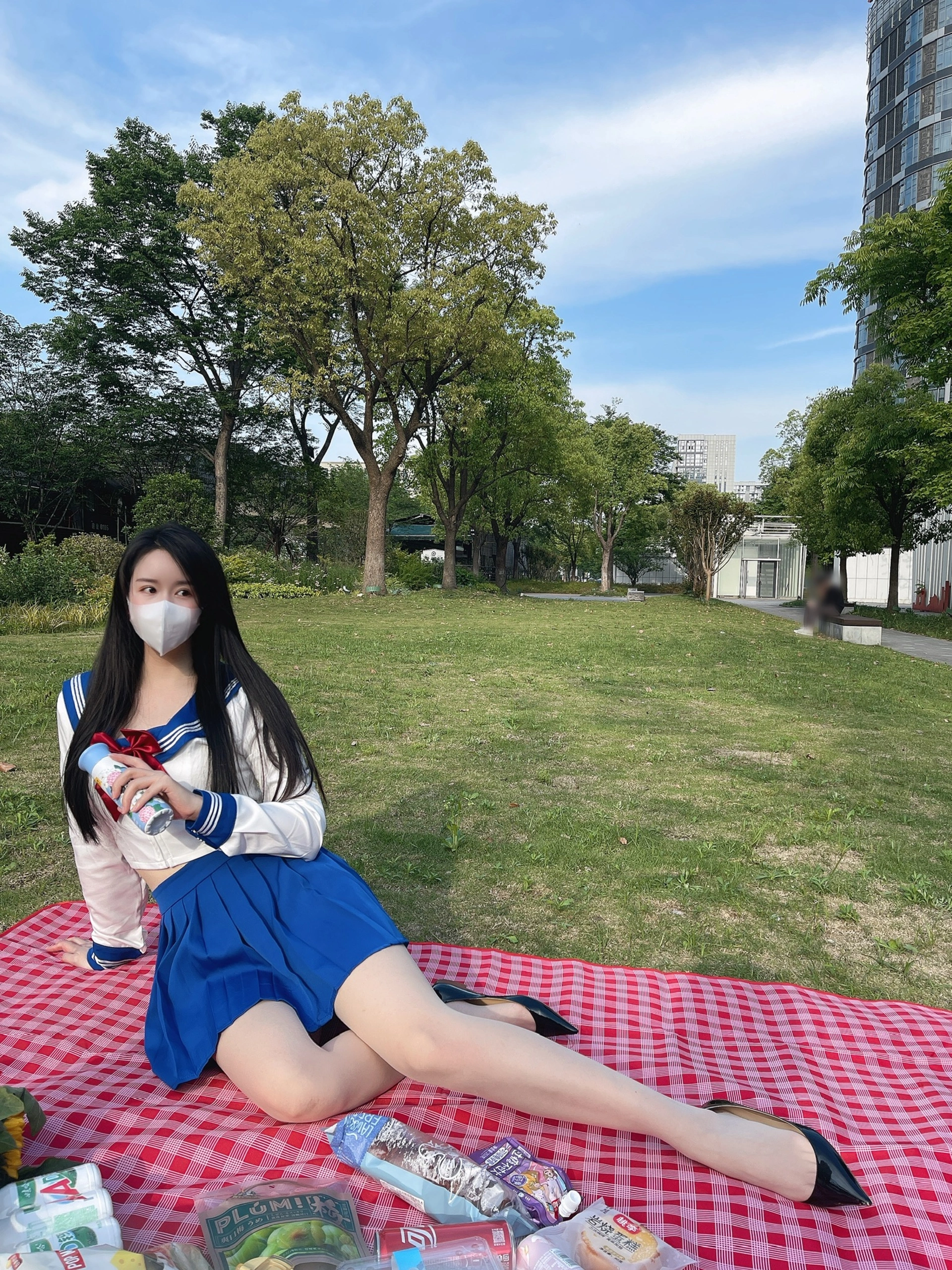 软妹小九九[July芝岚] - NO.002 户外野餐 1