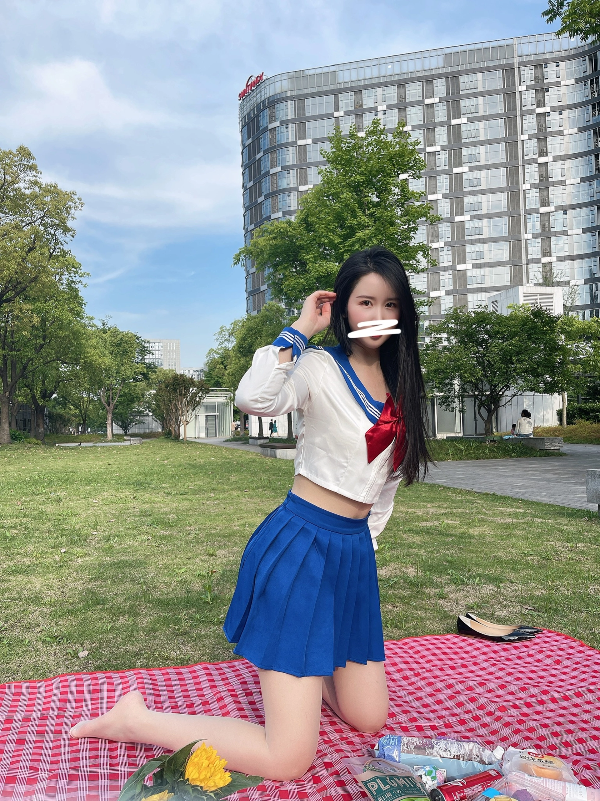 软妹小九九[July芝岚] - NO.002 户外野餐 2